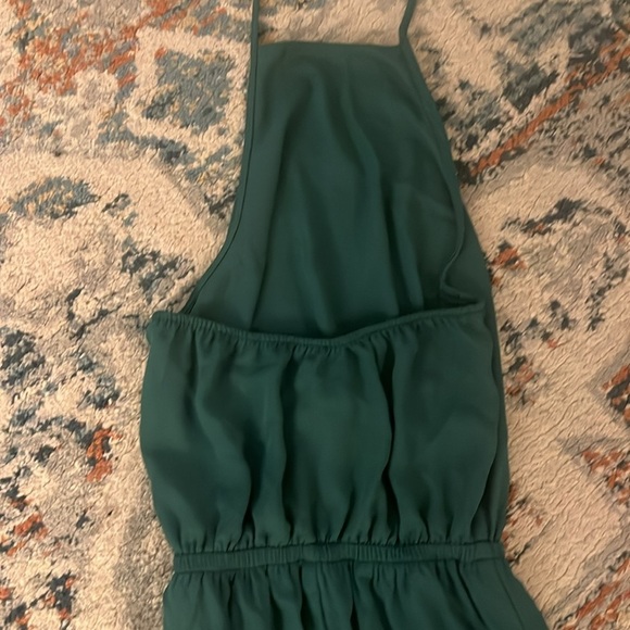 Show Me Your Mumu Heather Halter Maxi Dress - XXS - Elegant Green - Picture 7 of 10